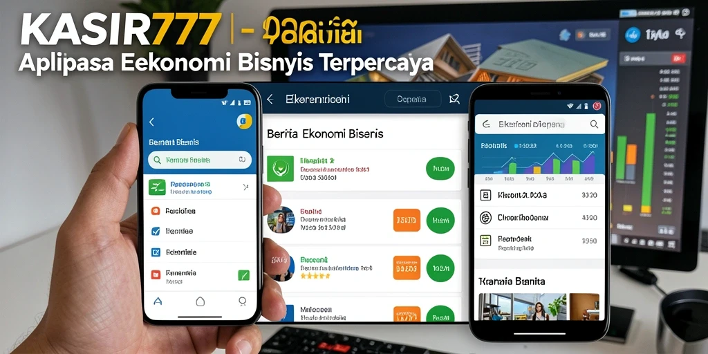 Tampilan antarmuka KASIR777 yang modern dan user-friendly.
