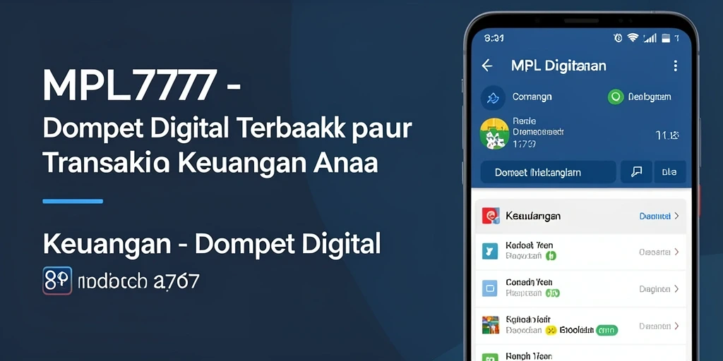 Tampilan antarmuka MPL777 yang modern dan intuitif.