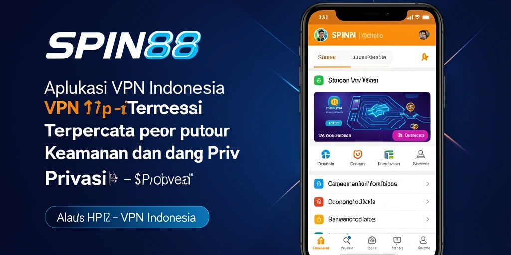 Tampilan antarmuka SPIN88 yang sederhana dan fungsional.
